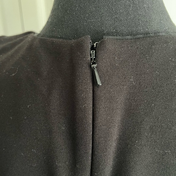 WHBM Black Double Breasted Silver/Black Buttoned Dress - SIZE 8 - Picture 4 of 5